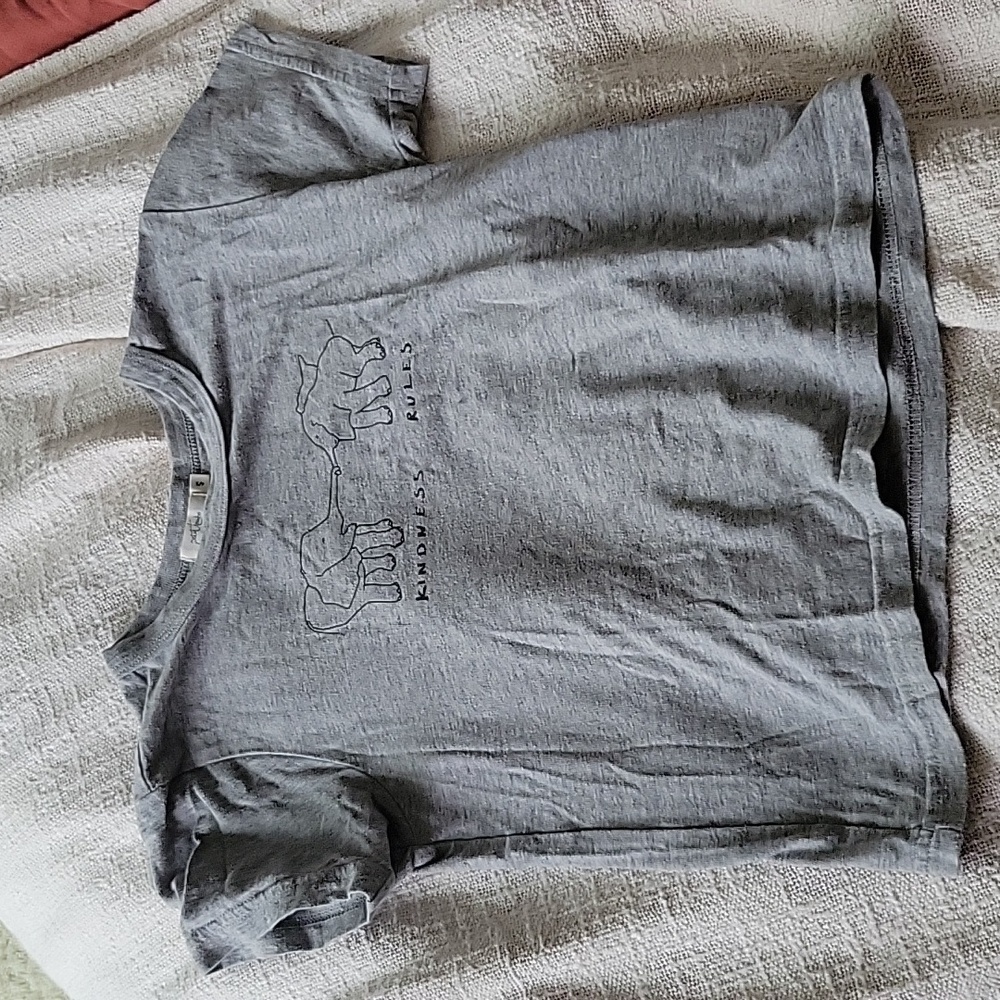 Petit tembo t-shirt 4 years small shop "kindness rules"